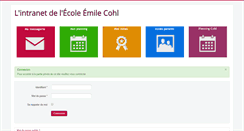 Desktop Screenshot of intranet.cohl.fr